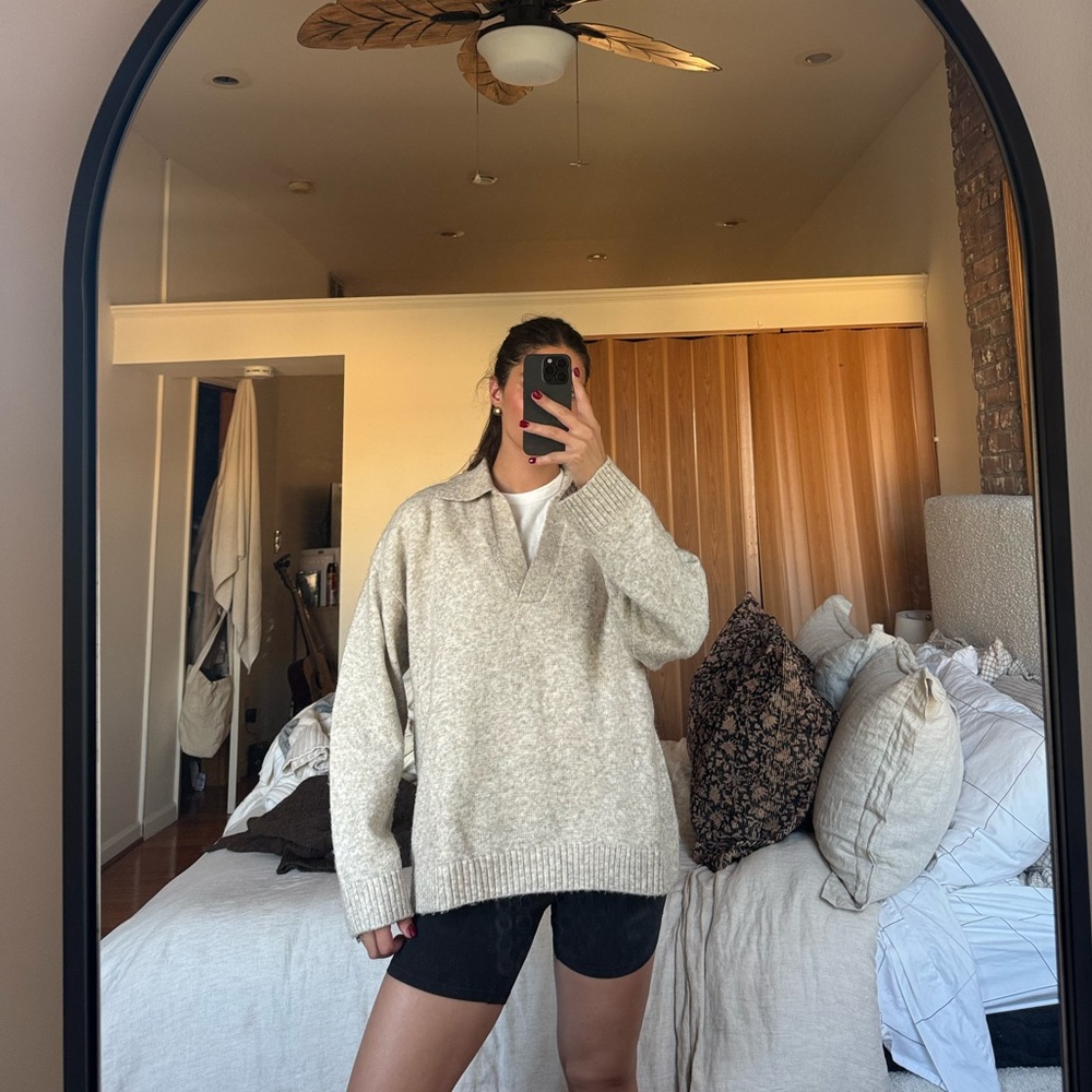 Collared Sweater size M